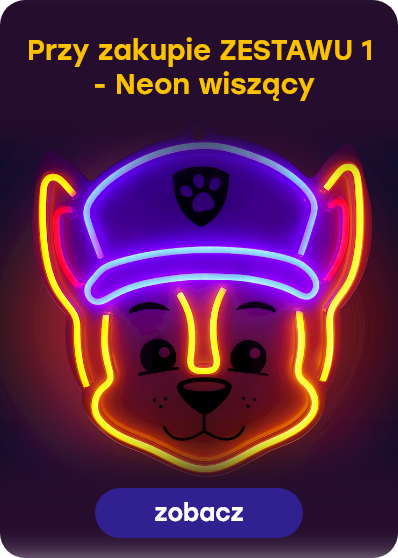 nagroda - neon wiszący