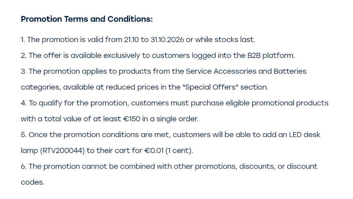 special offer