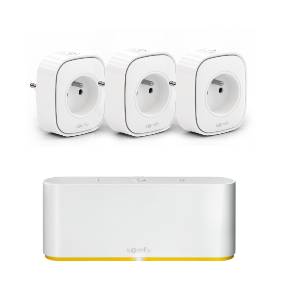 TaHoma Switch + 3szt. Gniazdo Zigbee