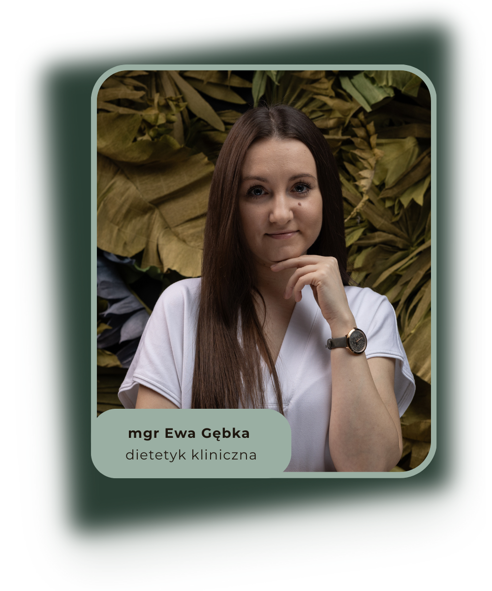 mgr Ewa Gębka - dietetyk kliniczna