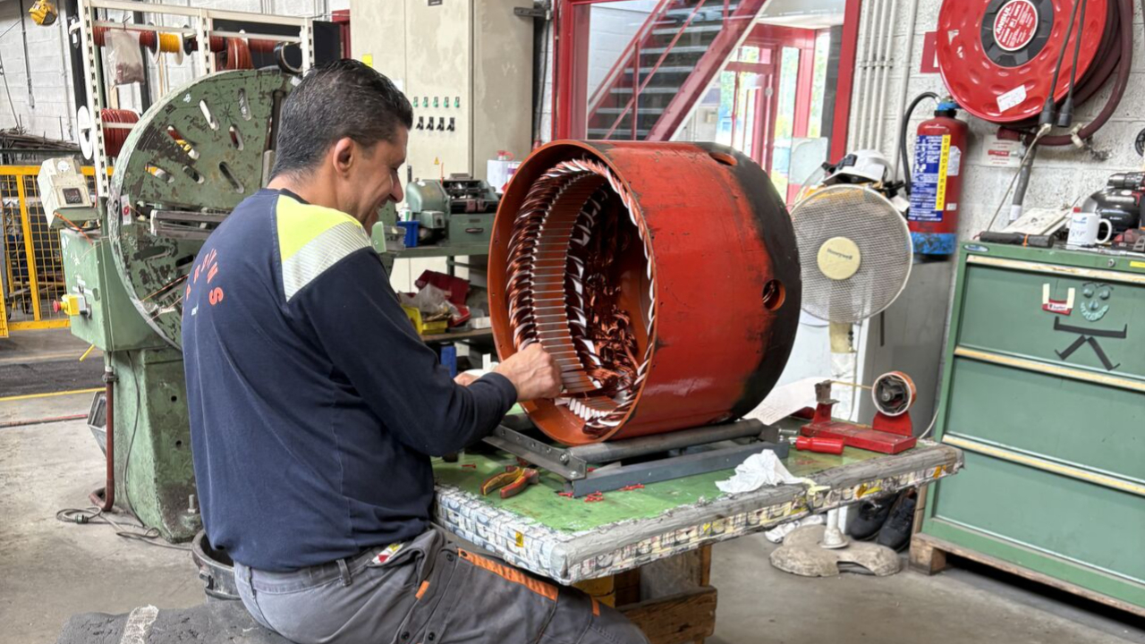 Bobinage et machines tournantes parduyns