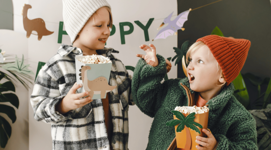 Dekoracje z motywem dinozaurów