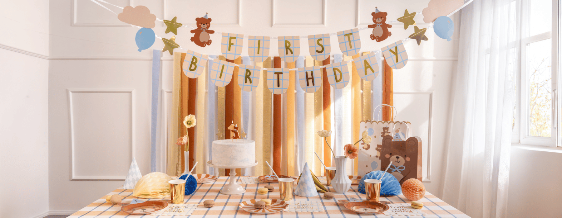 Dekoracje z motywem misia