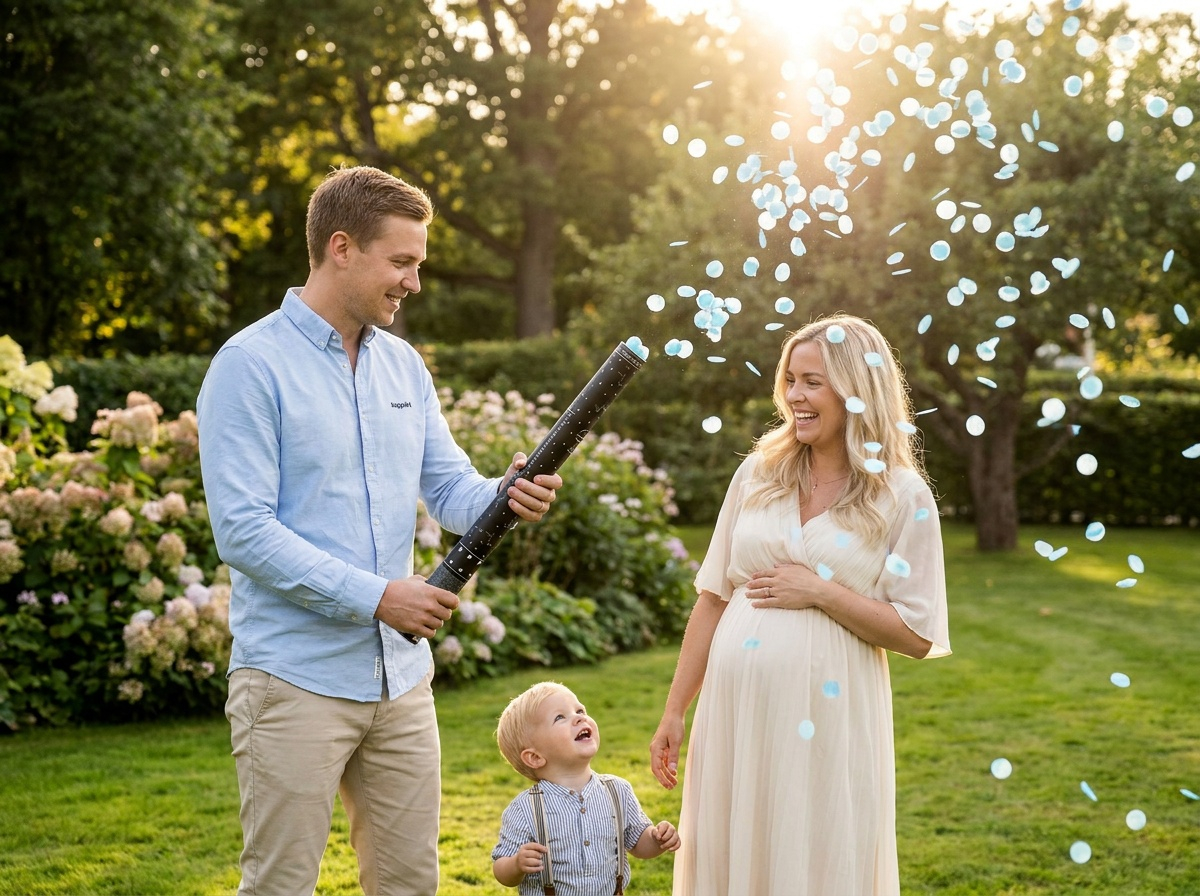 Tuby strzelające Gender Reveal