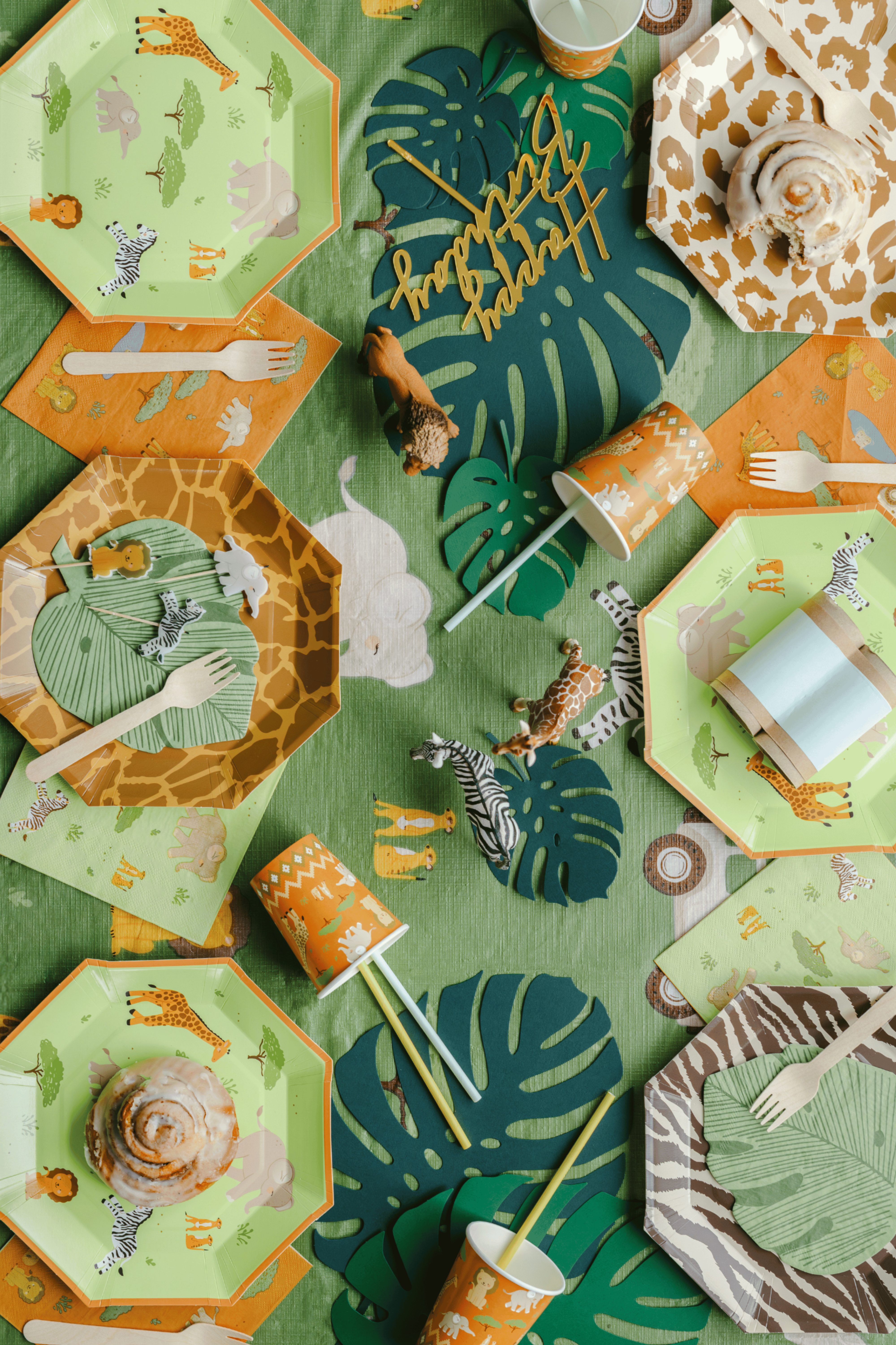 Kolorowa aranżacja przyjęcia